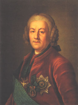 А.П.Бестужев-Рюмин. Неизвестный художник, после 1757 г.